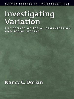 cover image of Investigating Variation